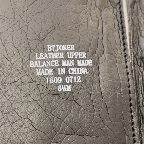 Black leather & suede high heel boots - Picture 9 of 9